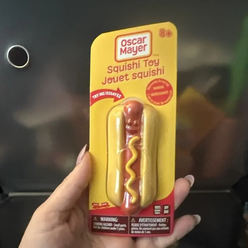 Incredible Group Oscar Mayer Squishi Hot Dog Toy Sensory Fidget Stress Toy New